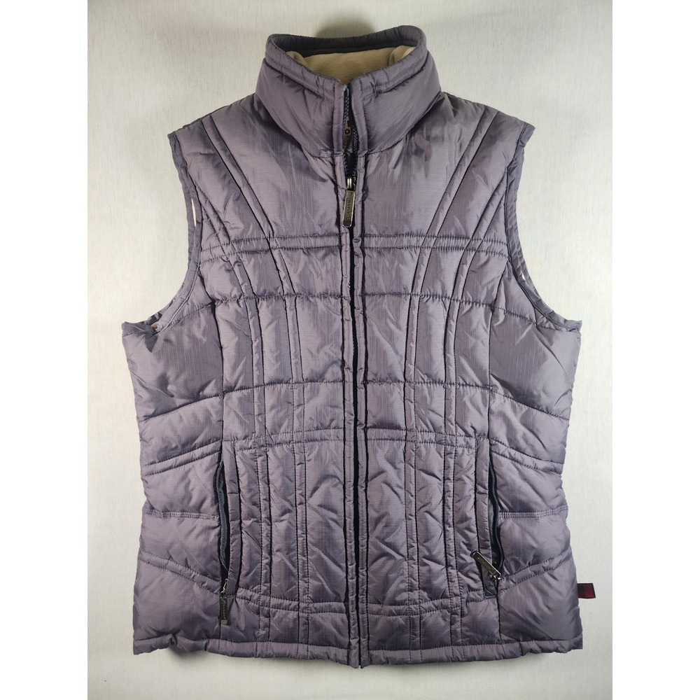 Vintage Style‎ Woolrich Womens Small Amethyst Full Zip Puffer Vest Style 18508